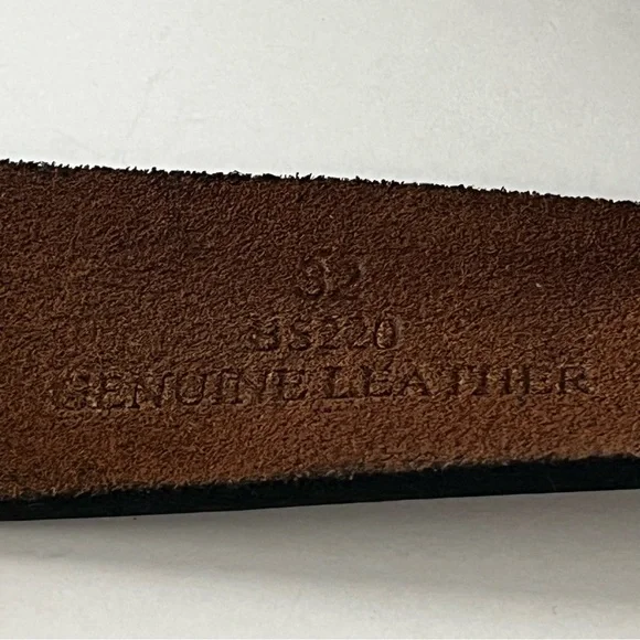 Tooled Leather Belt Brown Western Cowgirl Cowboy Size 32 - Picture 7 of 8